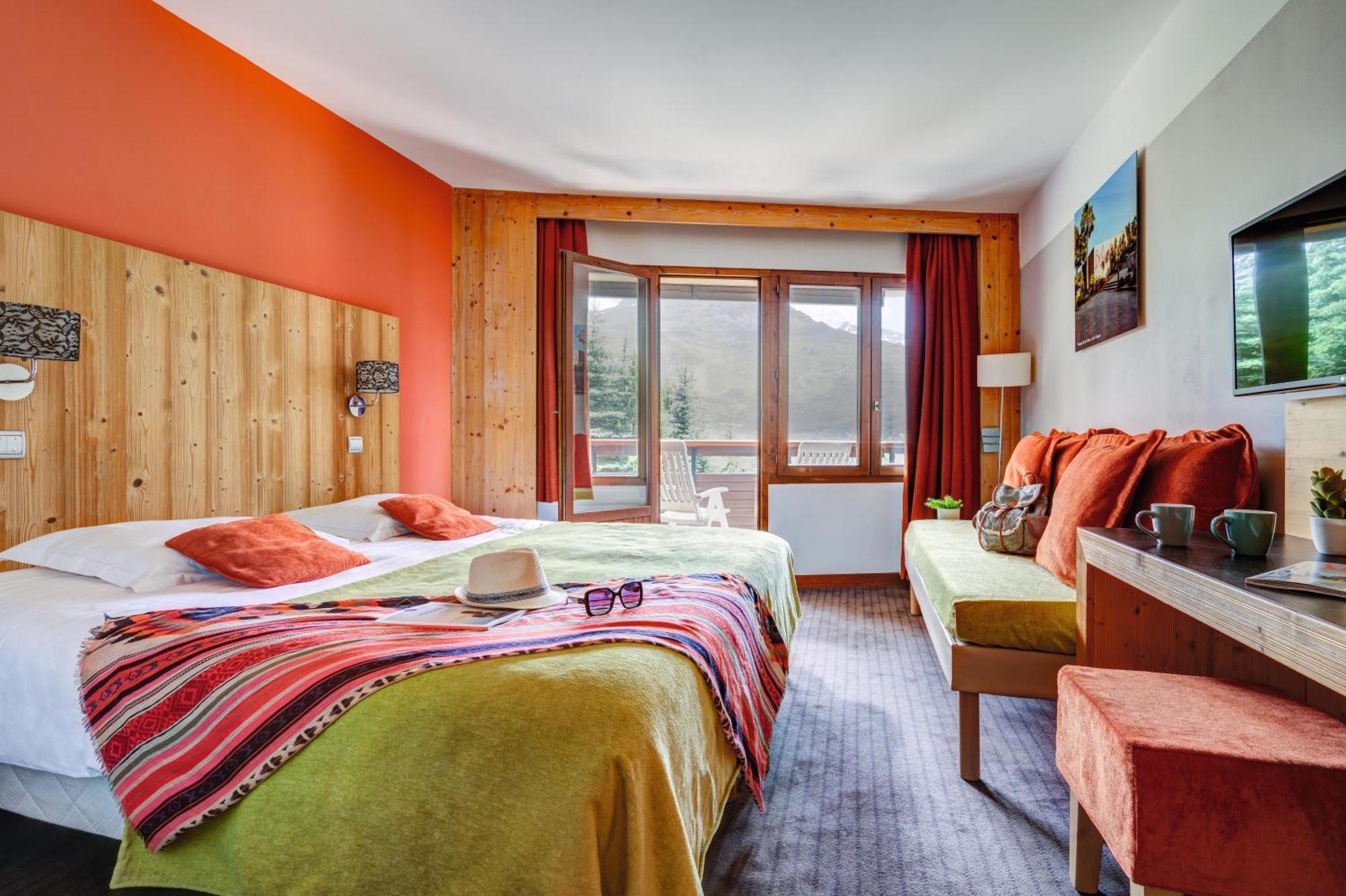 Hotel Les Bruyeres Les Menuires Oda fotoğraf