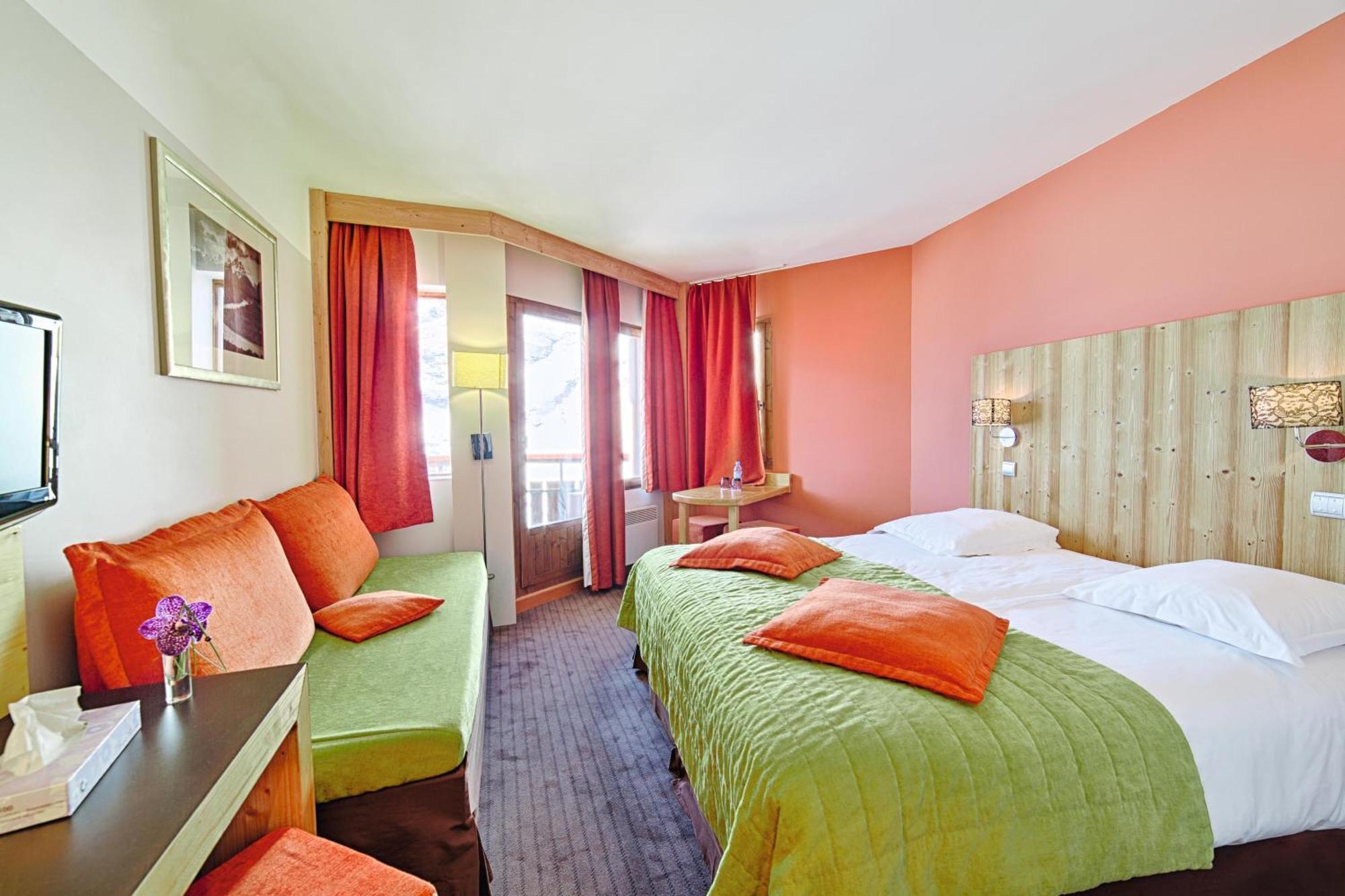Hotel Les Bruyeres Les Menuires Oda fotoğraf